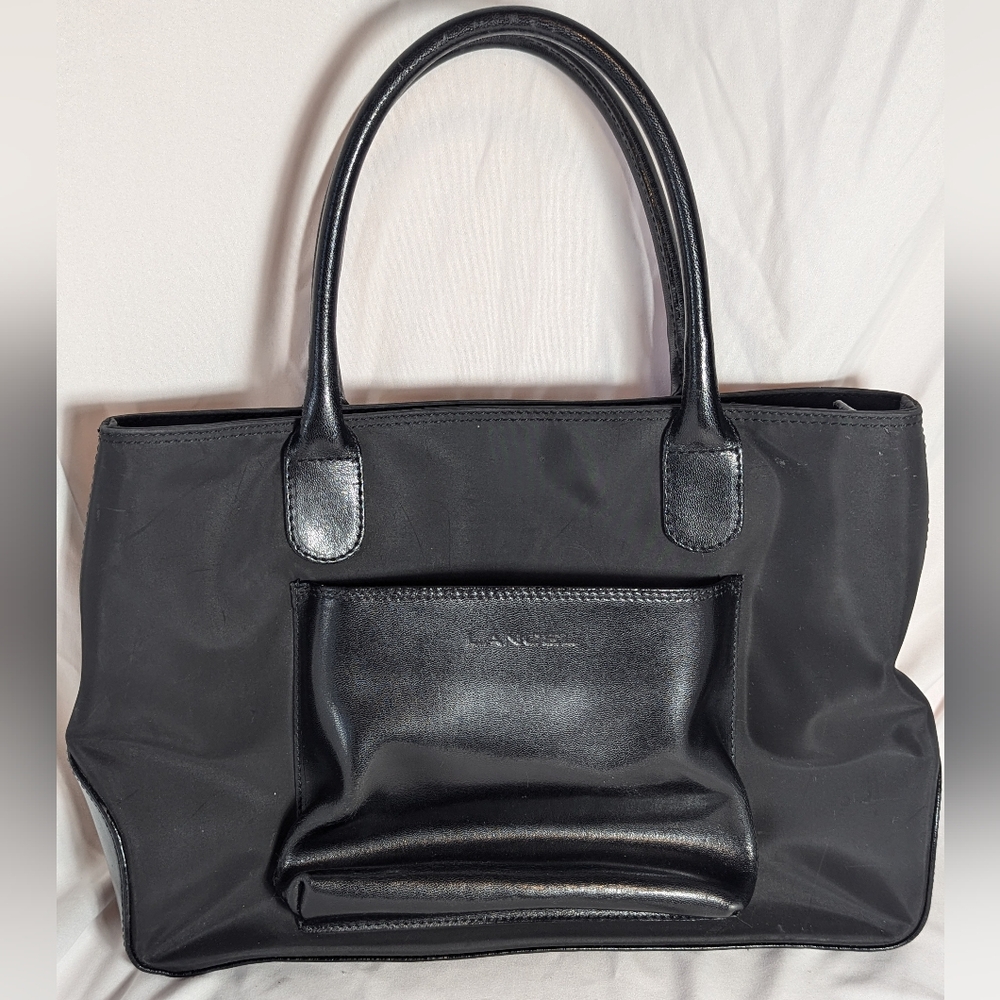Lancel top handle bag